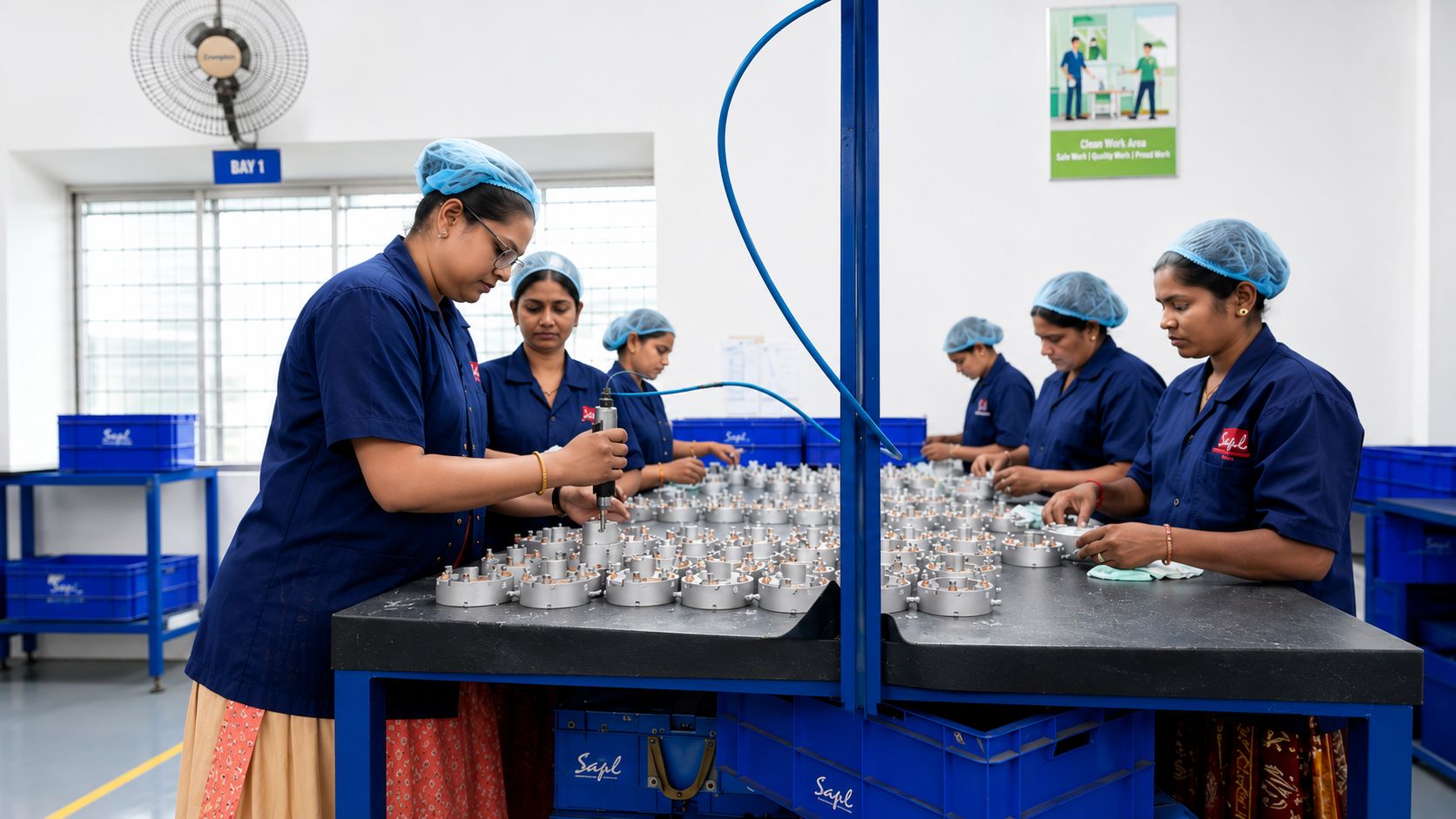 Contract manufacturing — complete production line